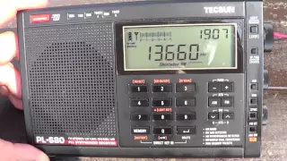 BBC world service strong 13660 Khz tecsun PL 680