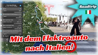 Tesla Roadtrip nach Italien