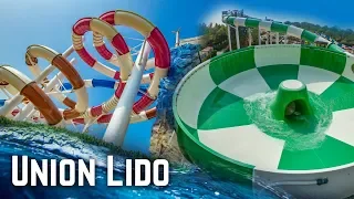 ALL WATER SLIDES | Aqua Park Laguna at Union Lido, Italy