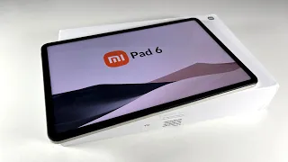 Mi Pad 6 Gold unboxing and testing games - ASMR