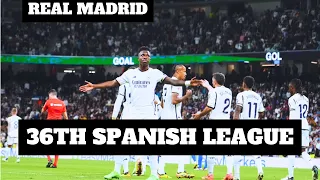 🏆Real Madrid 5-0 Alavés | HIGHLIGHTS | WON🏆LaLiga 2023/24 - 36th Spanish League #realmadrid #laliga