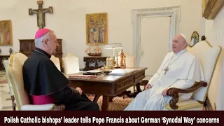 Polish Catholic bishops’ leader tells Pope Francis about German ‘Synodal Way’ concerns | Synodal