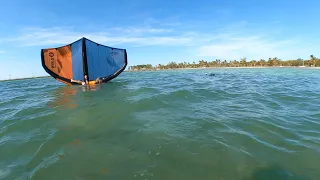 Wing foiling self rescue, board leash breaks, upwind on knees and light wind technique’s