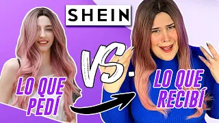 ¡SHEIN a prueba! 😩 Lo que PEDÍ vs. lo que RECIBÍ | Haul de las PELUCAS MÁS BARATAS de SHEIN