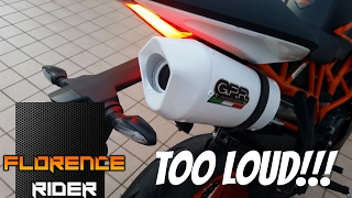 KTM Duke / Rc 125 | Stock Exhaust vs GPR Exhaust | With full comparison