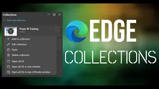 How to use Edge browser collections - favourites vs collections