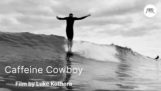Surfing trips with longboard, finless, mid-length on the East Coast "Caffeine Cowboy"
