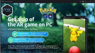 Pokemon GO on PC  [TUTORIAL]  [WASD WALKING!]  [NOX]
