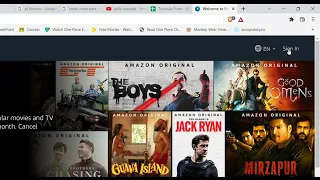 Login Amazon Prime Video on Laptop | Sign In Primevideo.com
