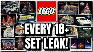 EVERY Lego 2023 18+ Set LEAKED! (20+ Sets!?)