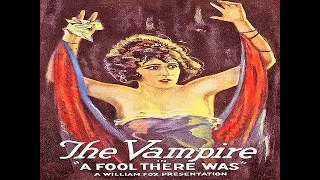 Theda Bara as The Vampire in A FOOL THERE WAS (1915)