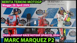 NGERI💥MARC MARQUEZ MENGGILA DI RACE MOTOGP SPANYOL💥MOTOGP SPANYOL 2024