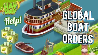 Hay Day: Global Boat Orders! (Gameplay)