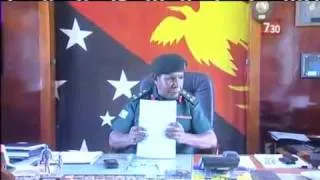 Papua New Guinea faces military mutiny