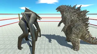 NEW UPDATE UNIT | MUTO FEMALE VS GODZILLA 2021 - Animal Revolt Battle Simulator