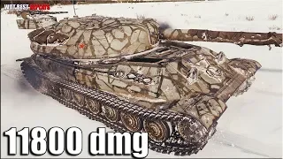 Объект 705А Мастер ❎ почти 12к урона ❎ World of Tanks лучший бой ТТ-10 СССР