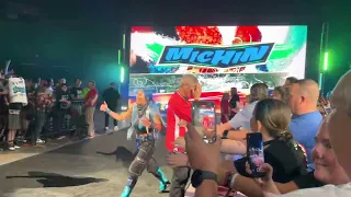 WWE SuperShow-Shotzi, Zelina Vega, Michin, & Becky Lynch Entrance 6/17/23