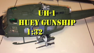 UH 1 Huey Gunship 1/32 scale by Revell