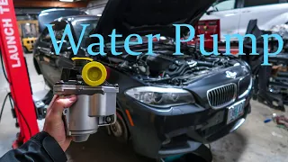 How to Replace a BMW F10 535i Water Pump & Thermostat (Common Issues)