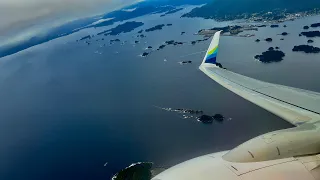 [4K] – Full Flight – Alaska Airlines – Boeing 737-890 – SIT-JNU – N528AS – AS67 – IFS 836