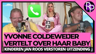 Yvonne Coldeweijer vertelt over haar baby & Kinderen Jan Roos verstoren uitzending