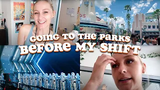 Going to the Parks before My Shift as a Cast Member! | DCP 2022