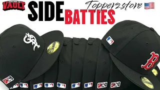 CLEAN! TOPPERZSTORE USA SIDE BATTY NEW ERA FITTED HAT COLLECTION!