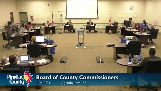 Board of County Commissioners Regular Meeting 10-12-21