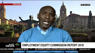 Employment equity commission report 2018: Thembinkosi Mkalipi