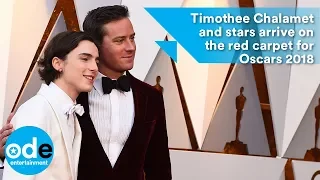 Oscars 2018: Timothée Chalamet and stars arrive on the red carpet