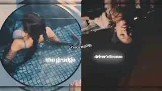 .・✭ "the grudge • driver's license" • olivia rodrigo (concept mashup) ☽˚｡⋆.