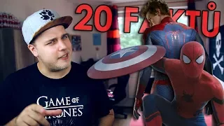 20 FAKTŮ - Spiderman (Homecoming/Amazing)