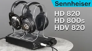 Наушники Sennheiser 800-й серии и ЦАП-усилитель HDV 820. Когда нужен звук топ-класса