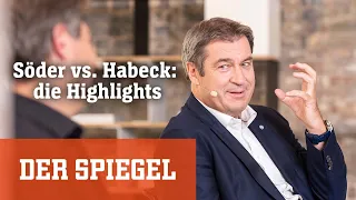 Robert Habeck vs. Markus Söder: Das Duell der Herzen – die Highlights | DER SPIEGEL