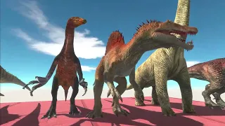 Eat Meat And Be Vegetarian - Who is Stronger? - Dinosaurs Challenge