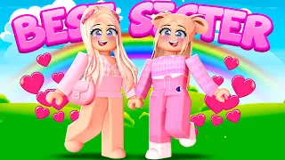 MY SISTER IS MY BEST FRIEND IN ROBLOX BROOKHAVEN!