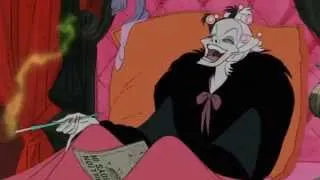 101 Dalmations Jasper and Horace call Cruella De Vil + Cruella calls Anita HD