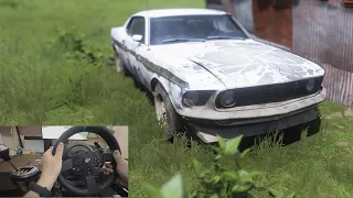 1969 Ford Mustang Boss 302 Restoration | Forza Horizon 5 | ThrustMaster T300RS Wheel gameplay