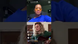 Tori Kelly and H.E.R. singing ‘Thinking Bout You’ by Frank Ocean - (06/04/2020)