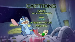 Leroy And Stitch 2006 DVD Menu Walkthrough