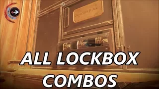 Dishonored: Death of the Outsider - All Lockbox Combinations (Prey Easter Egg)