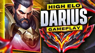 Season 2024 Darius Gameplay #20 - Season 14 High Elo Darius - New Darius Builds&Runes