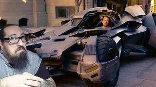 Ben Affleck surprises fans in the Batmobile REACTION