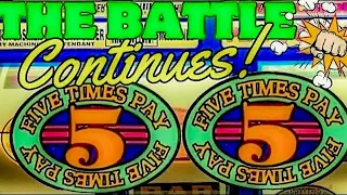 Classic Old School Five Times Pay 3 Reel Casino Slot