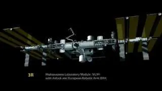 International Space Station Construction Timelapse