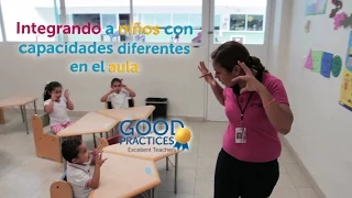 Integrando a niños con capacidades diferentes en el aula