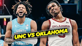 UNC Takes Down UNDEFEATED Oklahoma at Jumpman Invitational! RJ Davis BIG Time Performance!