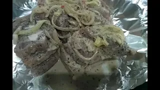 Мясо запечённое в духовке