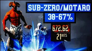 Mortal Kombat 1 - SUB-ZERO/MOTARO HIGH DAMAGE COMBOS 30-67%