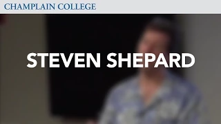 Steven Shepard: Speaking from Experience